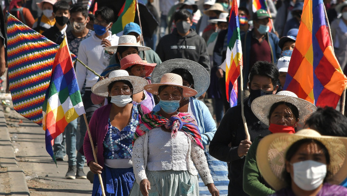 Bolivia:El candidato del MAS, Luis Arce alerta por un nuevo golpe