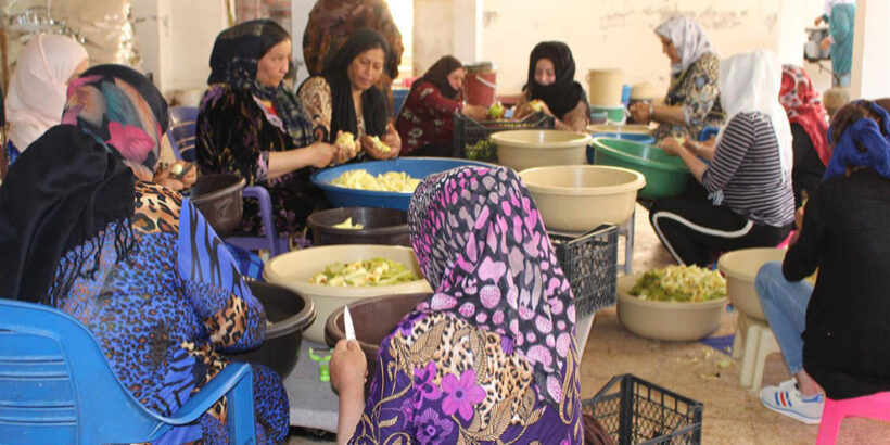 Kurdos.Rojava: crean cooperativas para fortalecer la economía de las mujeres