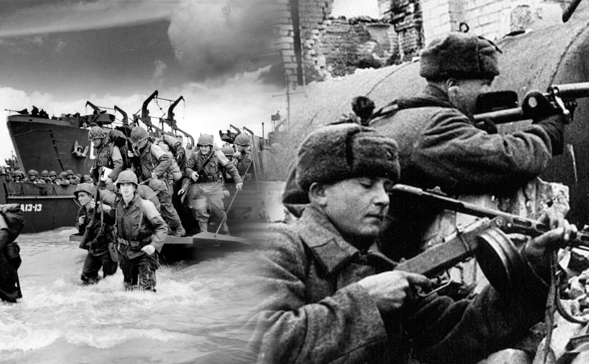Entre el desembarco de Normandía y la batalla de Stalingrado
