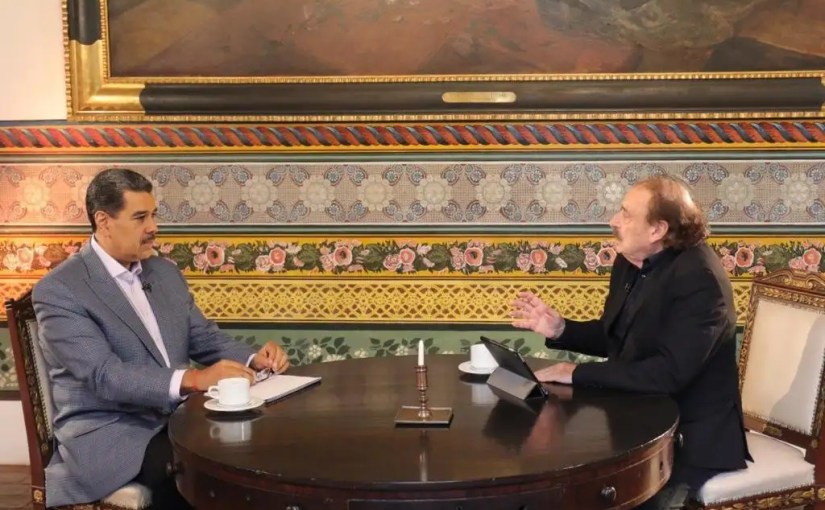 Entrevista de Ramonet a Nicolás Maduro y una Venezuela que «espera de si&nbsp;misma»