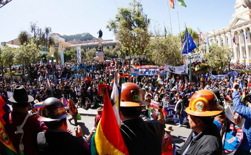 Organizaciones de Bolivia se alistan para defender los más de 12 hitos que se lograron en el Estado&nbsp;Plurinacional