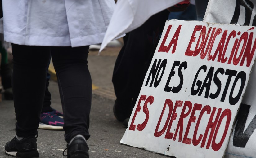 Presupuesto Nacional para la Educación: gremios en&nbsp;alerta