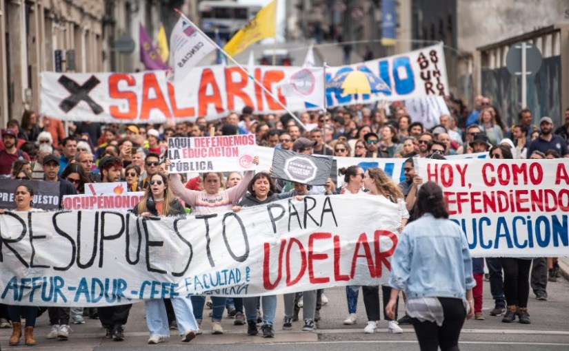 Trabajadores de la Udelar en conflicto por presupuesto. Asamblea General 6 de&nbsp;noviembre