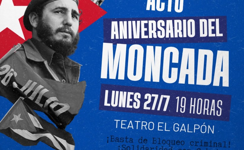 URUGUAY: ACTO ANIVERSARIO DEL&nbsp;MONCADA